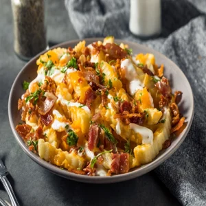 Cheese Bacon Ranch Fries