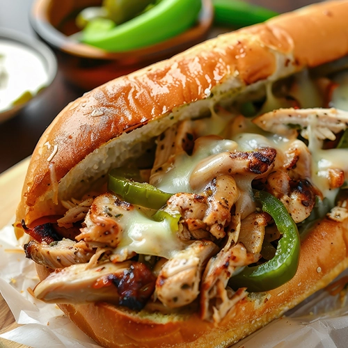Chicken Philly Sandwich