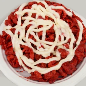 Red Velvet Funnel Cake